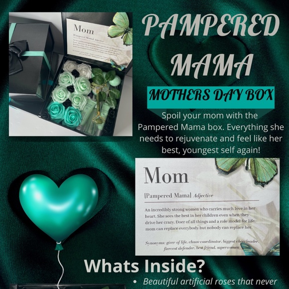 Pampered Mama, Mothers Day Gift Box, At Home Spa for Ma - Picture 2 of 6